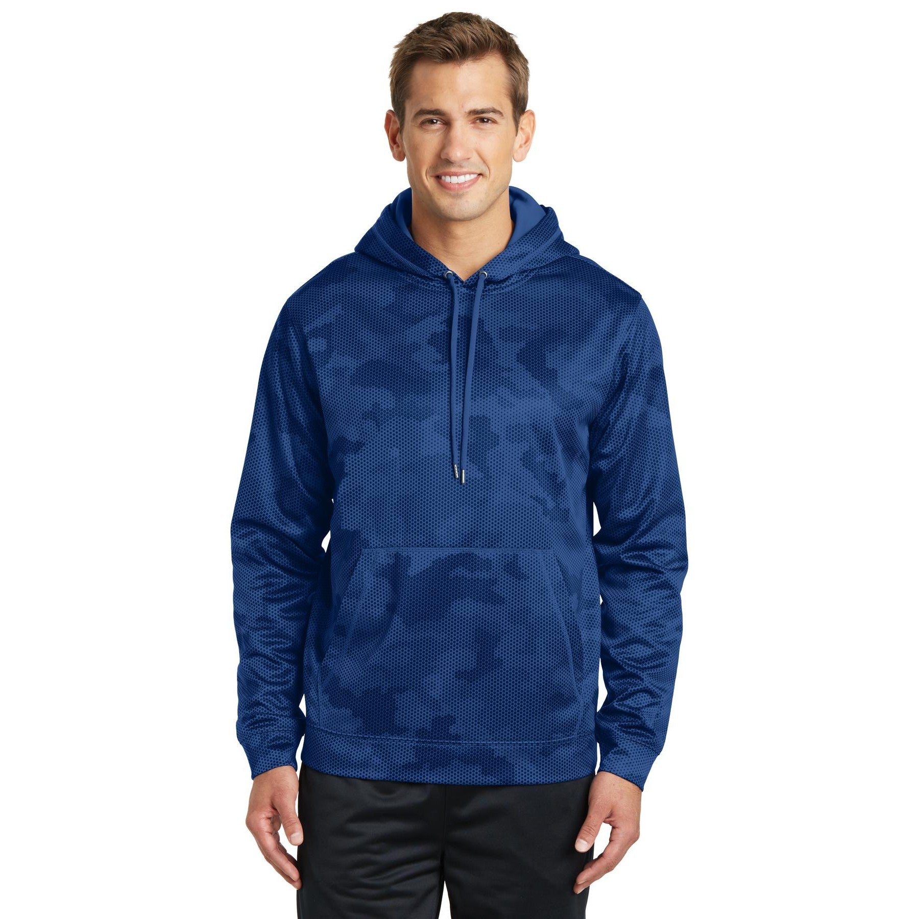 Sport-Tek-Sport-Tek® Sport-Wick® CamoHex Fleece Hooded Pullover. ST240-MedTech-2